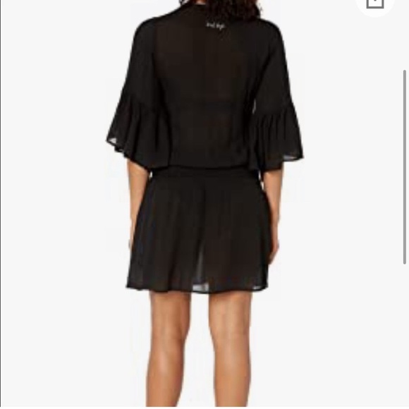 Maaji Sugar Swizzle Dress Swim Cover Up Black - Picture 2 of 6